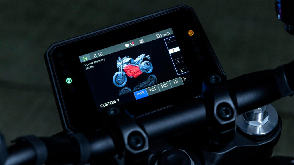 Προσαρμοζόμενα προγράμματα με ρυθμίσεις Yamaha Ride Control