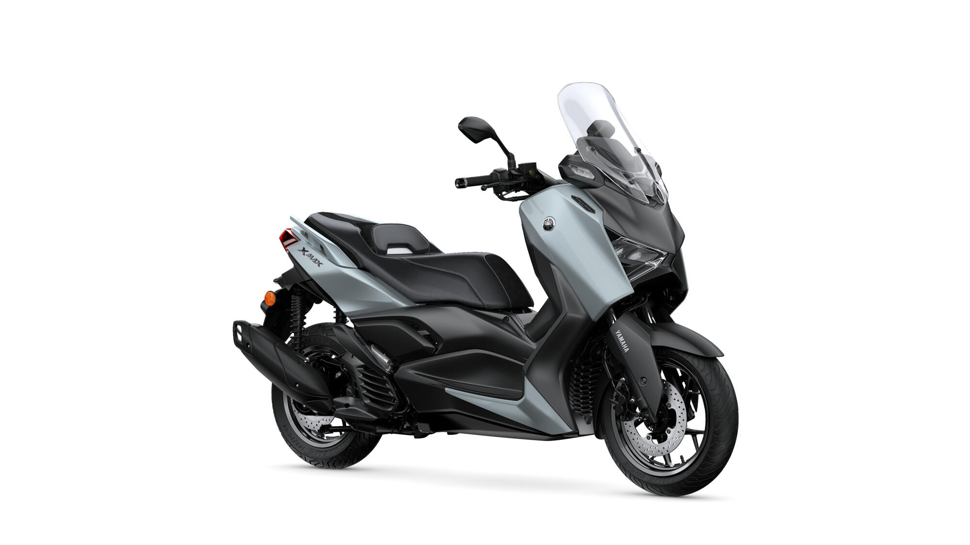 2025-Yamaha-XMAX125ASPH-EU-Ceramic_Grey-360-Degrees-001-03 2025 XMAX 125 Tech MAX+ - Image 1