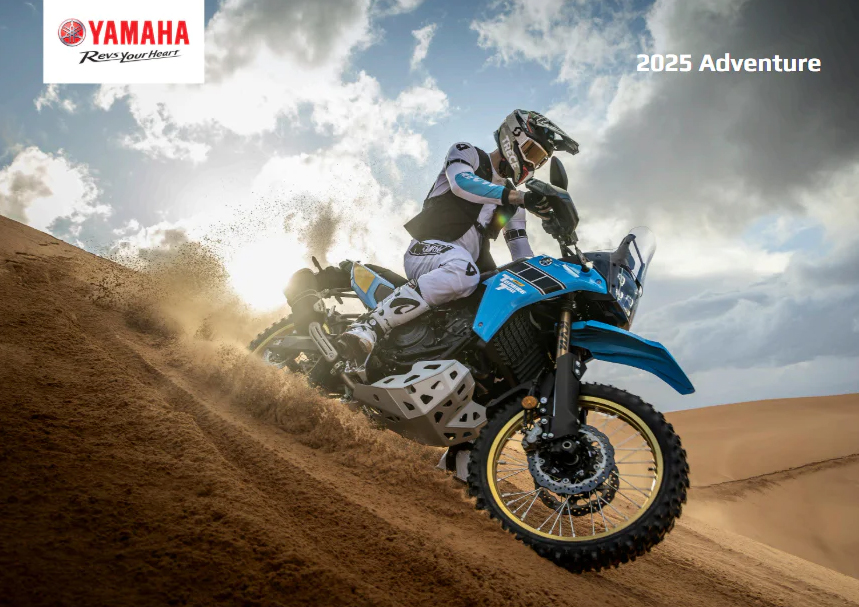 Yamaha Adventure Brochure Ενημερωτικό δελτίο κατάλογος φυλλάδιο 2025
