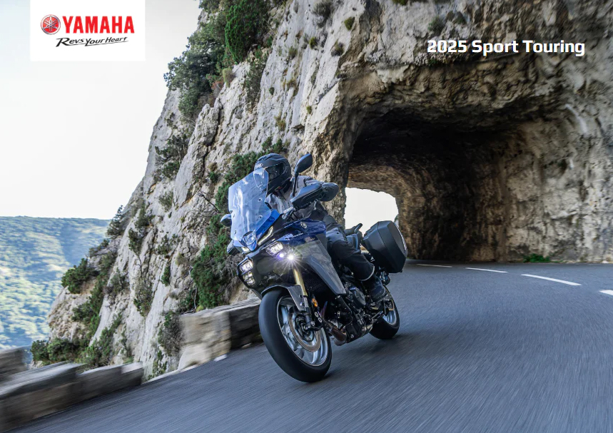 Yamaha Sport Touring Brochure Ενημερωτικό δελτίο κατάλογος φυλλάδιο 2025